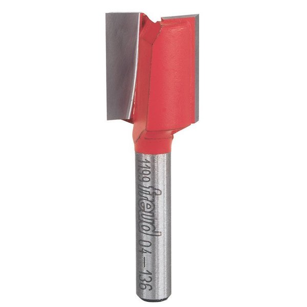 Diablo Freud 5/8 in. D X 5/8 in. X 2-1/8 in. L Carbide Double Flute Straight Router Bit 04-136